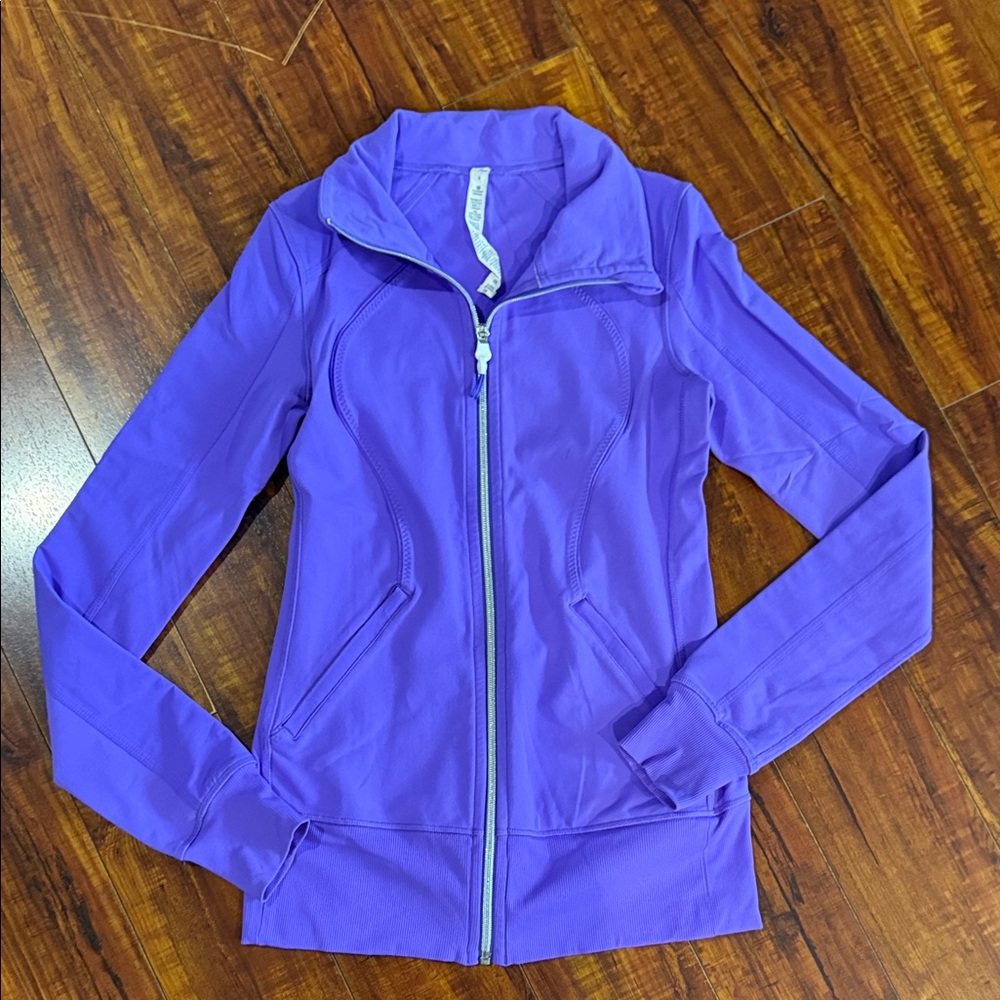 Lululemon Purple Active Zippered Jacket